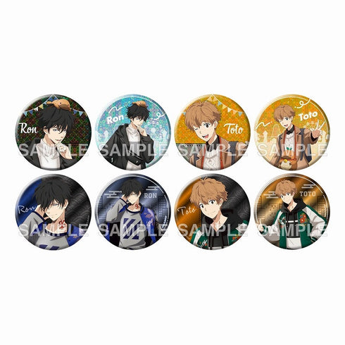 『鴨乃橋ロンの禁断推理』きらきら缶バッジコレクション カモノハシランド&スカジャンver.【BOX】